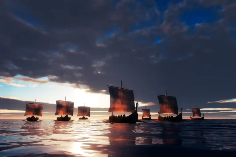 aurora boreal vikings